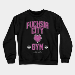 Fuchsia City Gym Crewneck Sweatshirt